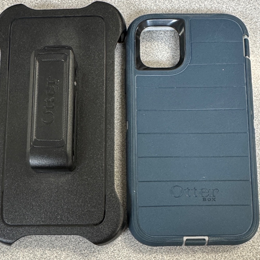 OtterBox Dark Teal Phone Case with Holster for Iphone 11